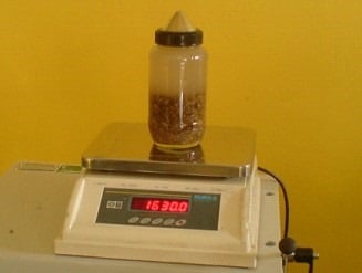 Specific gravity test on Aggregates