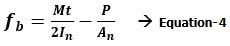 Flexural Tensile Stress Calculation for Masonry Structures