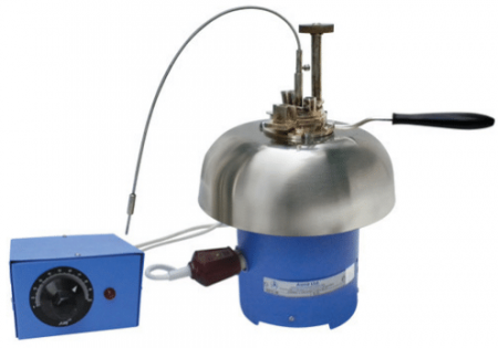 Flash and Fire Point Test on Bitumen