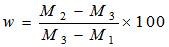 Oven Dry Method Formula