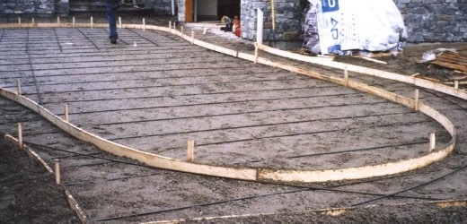 Forms for Stamped Concrete