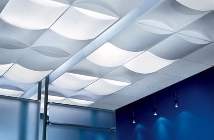 Synthetic Leather or Cloth False Ceiling