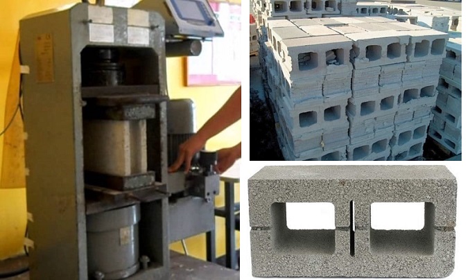Testing of Concrete Masonry Blocks for Compressive Strength and Density