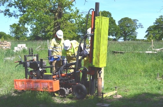 Borehole Sampling for Geotechnical Report