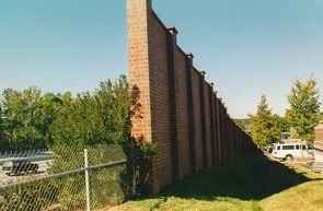 Sound Barrier Masonry Wall