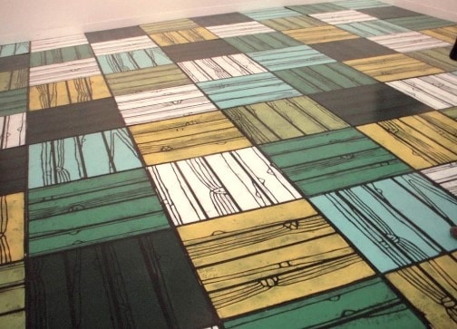Linoleum Flooring in Buildings