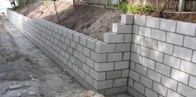 How to Build Concrete Block Retaining Walls? | Engineering ...