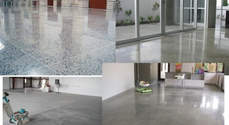 Exposed Concrete Floor And Finishes Construction And