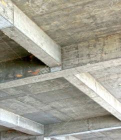 Cast in situ beam