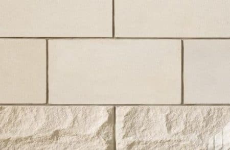 Tile manufactured from limestone