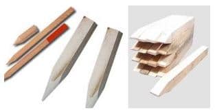 Pegs in Chain Surveying