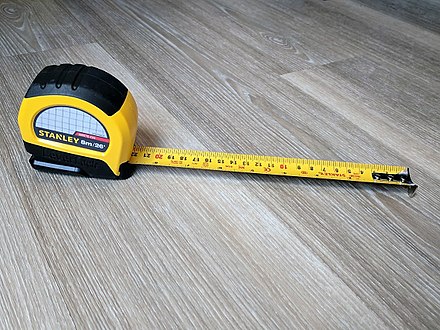 easy read tape measure diagram